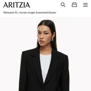 ARITZIA "NEW AGENCY" BLAZER – size LARGE - TONIGHT ONLY $75 (before midnight)